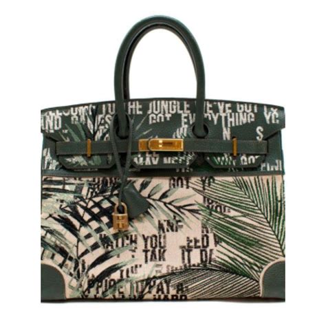 hermes x jay ahr rare custom birkin